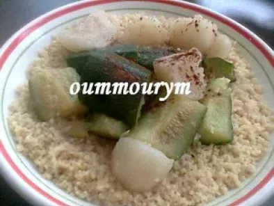 Recette Mon couscous blanc (couscous algérois)