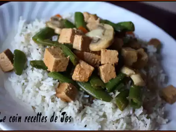 Recette Tofu au tamari et sirop d'érable