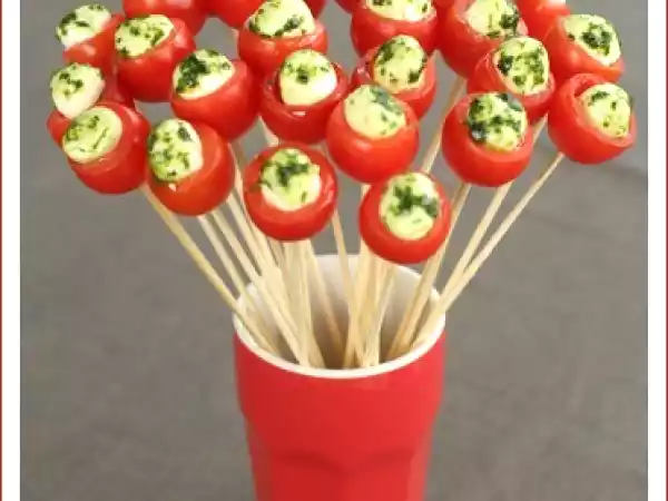 Recette Bouquet de tomates-cerises