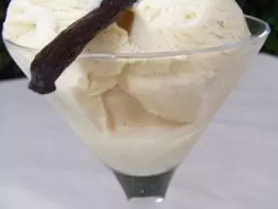 Recette Succulente glace à la vanille