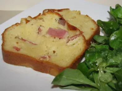 Recette Cake jambon de bayonne - mozarella
