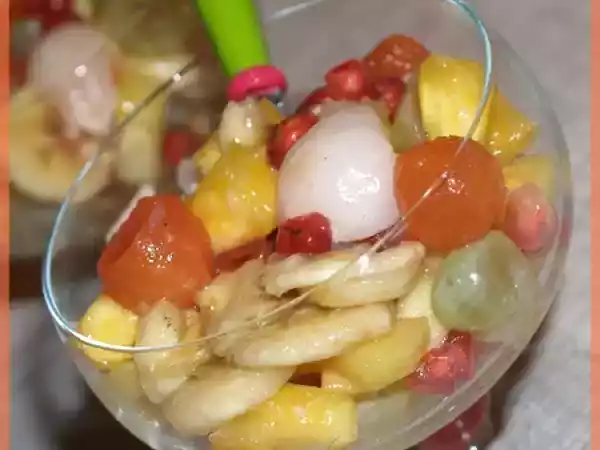 Recette Une salade de fruits exotique ... il faut bien ça après les fêtes