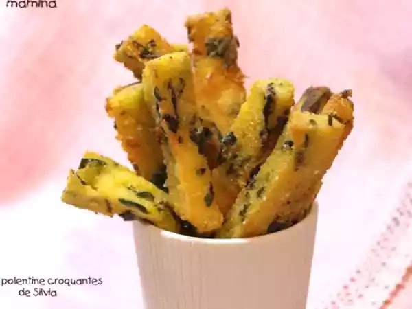 Recette Polenta, polentine de silvia ou frites de polenta