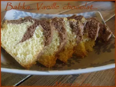 Recette Babka vanille et chocolat....