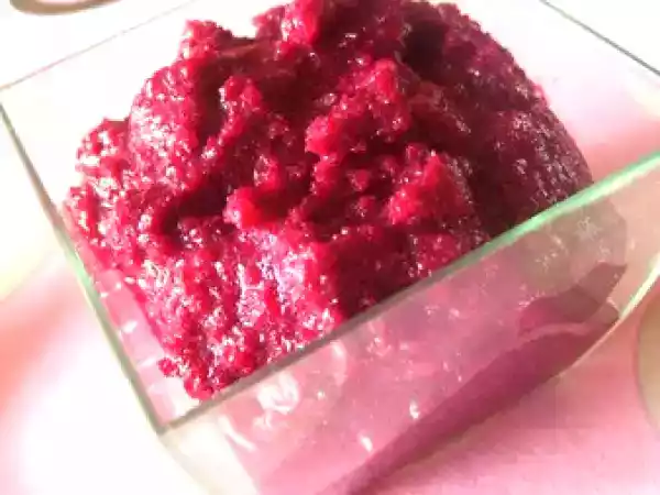 Recette Mousse de betterave