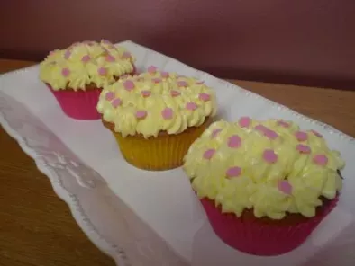 Recette Cupcakes au citron et sa creme mascarpone