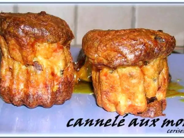 Recette Canneles aux morilles