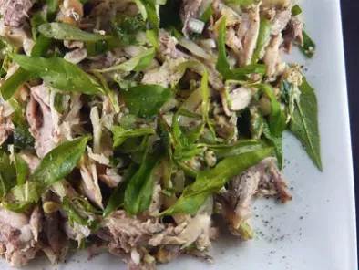 Recette Salade de poulet façon hué - ga xe phai