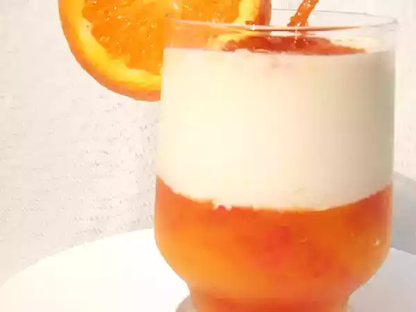 Recette Panna cotta sur gelée d'agrumes