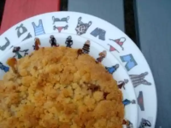 Recette Crumble aux fruits d'été des jardins de marie france et béa