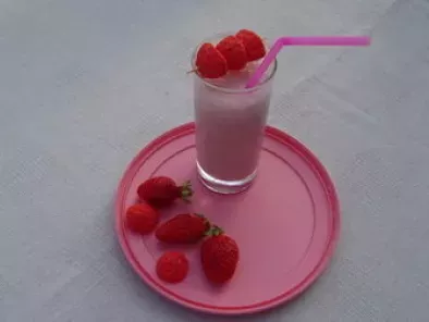 Recette Milk shake lait et fraise tagada