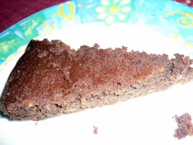 Recette Gâteau au chocolat et aux amaretti/ chocolate amaretti cake /