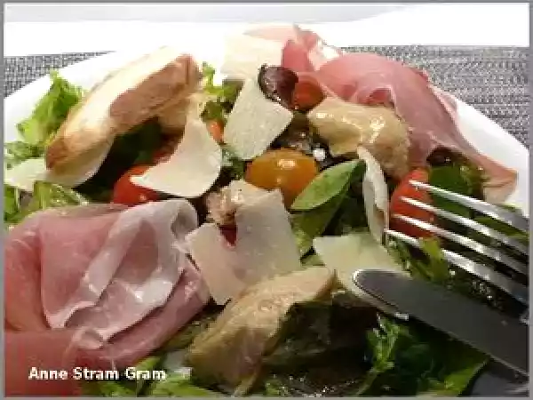 Recette Assiette italienne