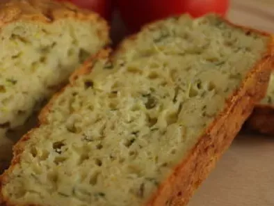 Recette Cake courgettes/cheddar