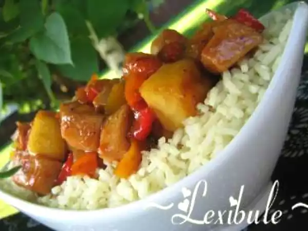 Recette Poulet aigre doux à l'ananas