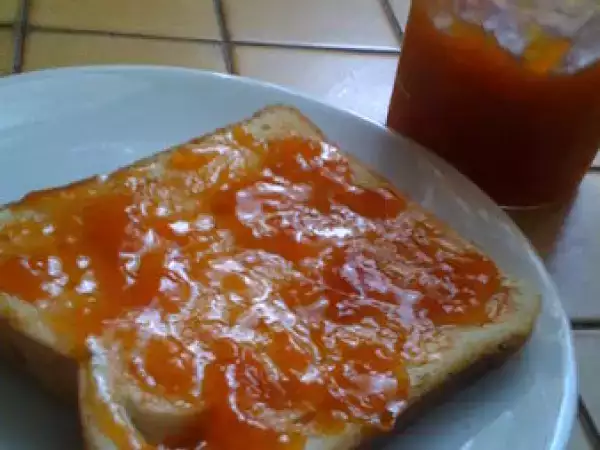 Recette Confiture pêche & abricot