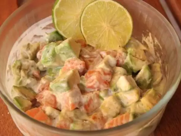 Recette Encore de l'avocat ! en tartare au lait de coco