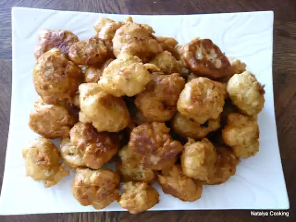 Recette Beignets de poisson/ crisp fish fritters