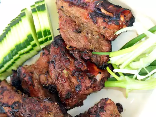 Recette Travers de porc à la citronnelle