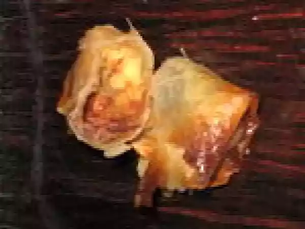 Recette Nems banane / nutella