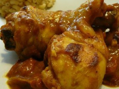Recette Poulet au curry et curcuma