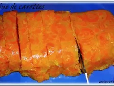 Recette Terrine de carottes au cumin