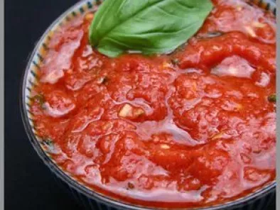 recette sauce tomate basilic