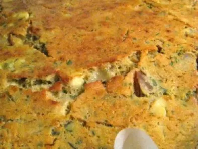 Recette Tarte sans pâte aux fromages et mirabelles