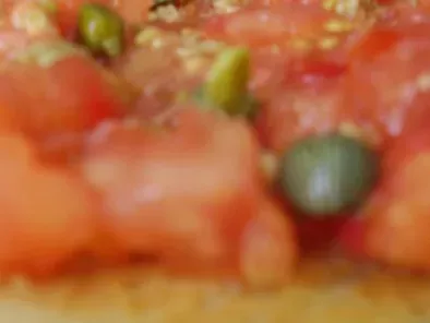 Recette Bruschetta tomate-estragon.