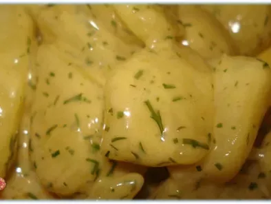 Recette Salade de pomme de terre sauce gravlax