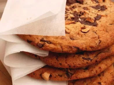 Recette Petits cookies tout chocolat croquant sont devenus grands, ou les cookies des familles !