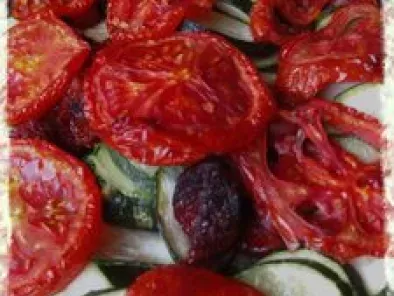 Recette Tian de légumes d'été au chorizo
