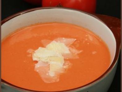 Recette Crème de tomate au parmesan