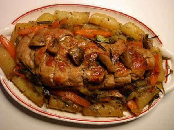 Recette de rôti de veau aux morilles savoureuses