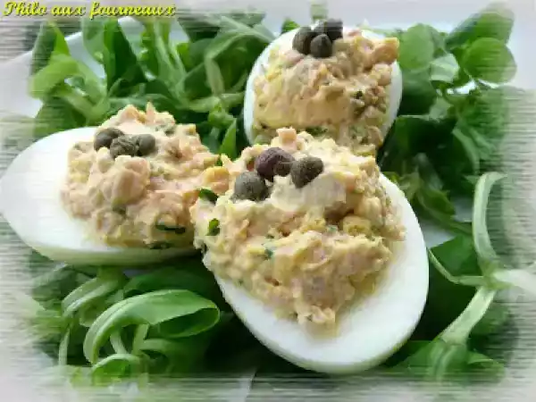 Recette Oeufs mimosa