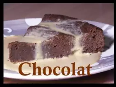 Recette Gâteau chocolat et... courgettes
