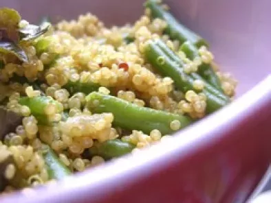 Recette Curry de quinoa aux haricots verts