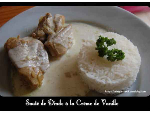 Recette de sauté de dinde à la crème facile et savoureuse