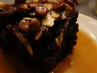 Recette Pudding anglais au chocolat et au caramel écossais