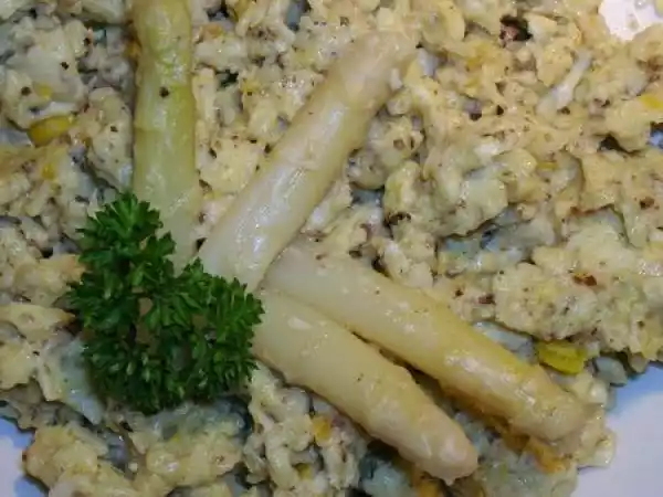 Recette Oeufs brouillés d'argenteuil - ile-de-france