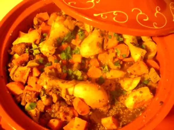 Recette Tajine de nowel aux marrons