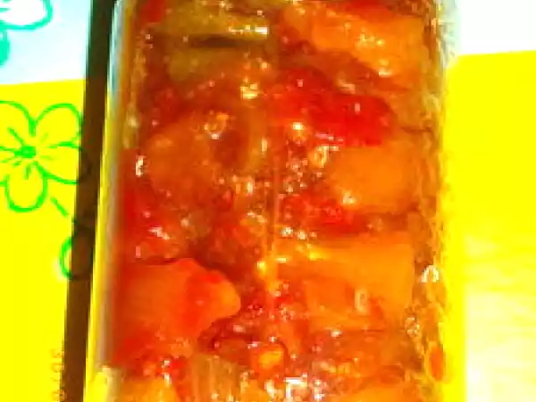 Recette Chutney à la tomate et à la poire