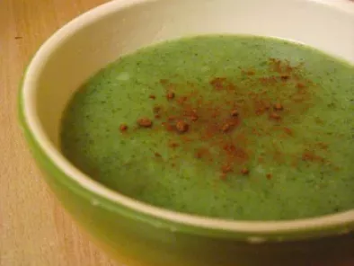 Recette Soupe au brocolis pour soir d'hiver.