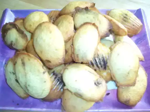 Recette Madeleines coeur de nutella