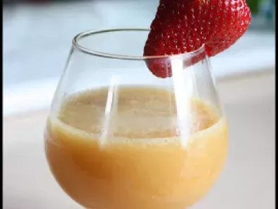 Recette Cocktail au cognac et fraise