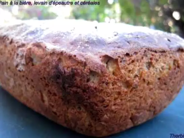 Recette Pain à la bière, levain d'épeautre et céréales