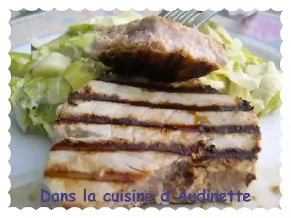 Recette Steak de thon aux épices aphrodisiaques (souvenir de l'ile maurice)