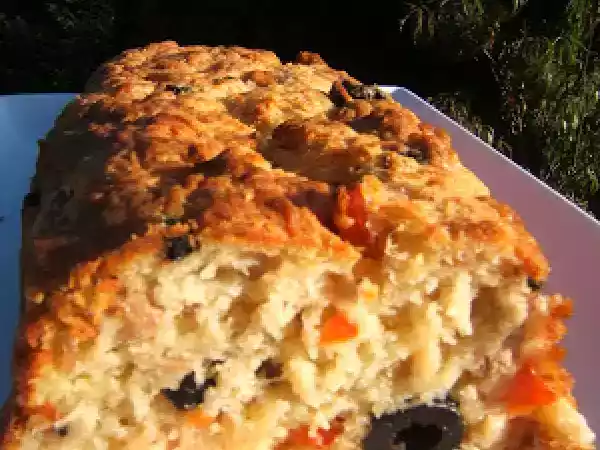 Recette Cake au thon, poivron et citron confit