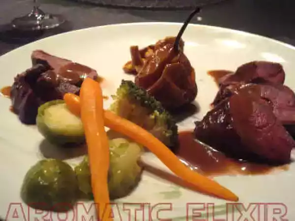 Recette Noix de chevreuil sauce pain d'épices