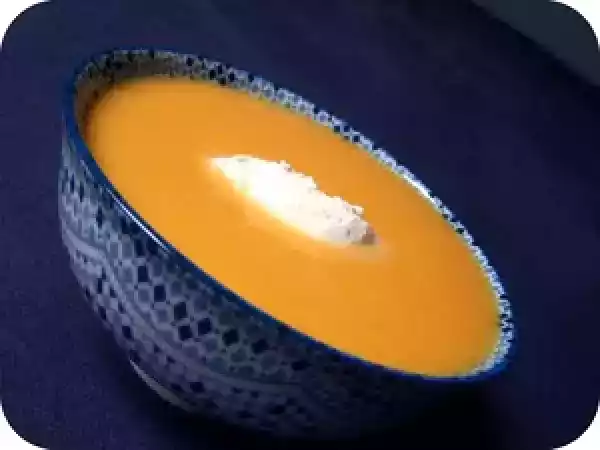 Recette Soupe de carotte au boursin 3 poivres - 1pt/pers